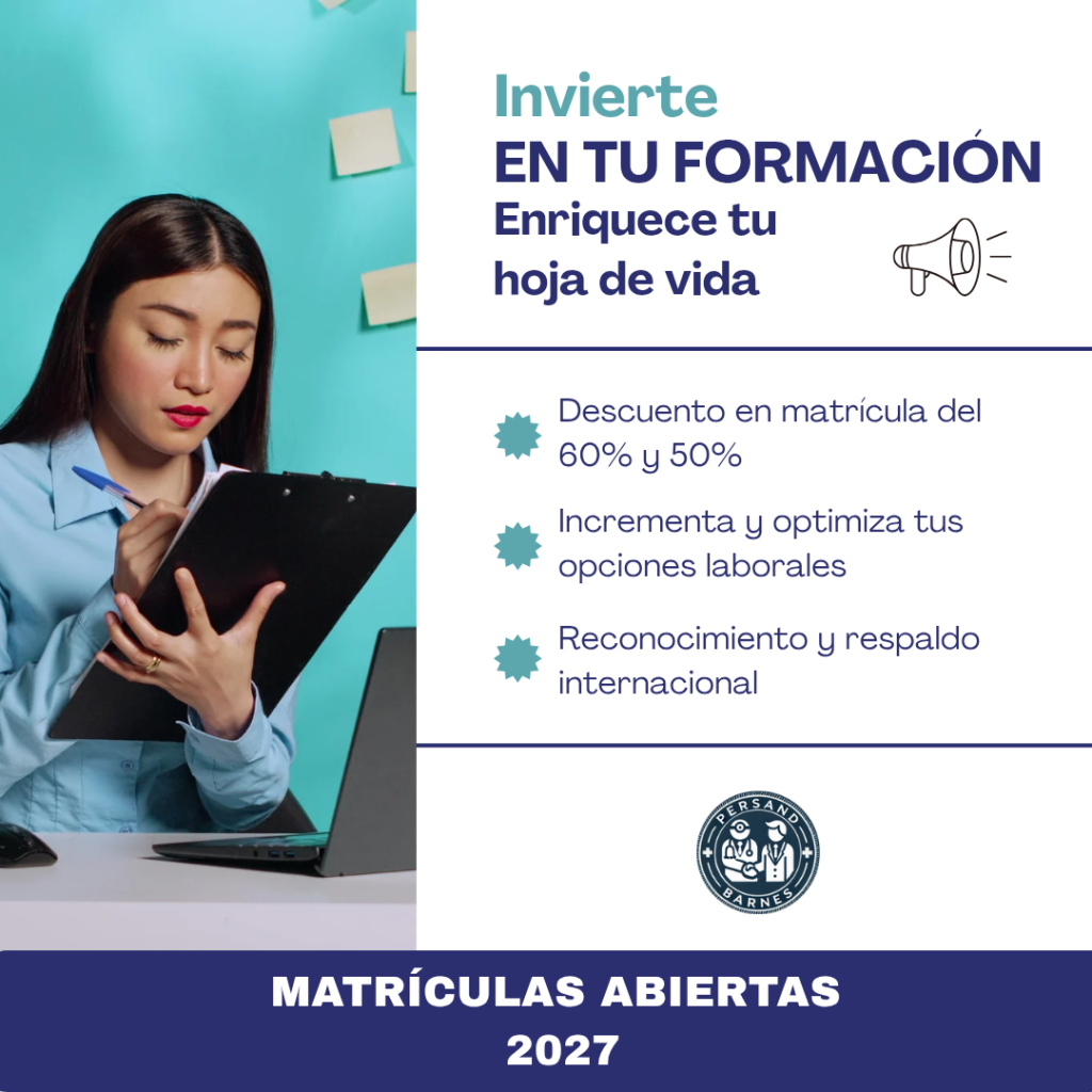 Invierte en tu formacion en Persand Barnes